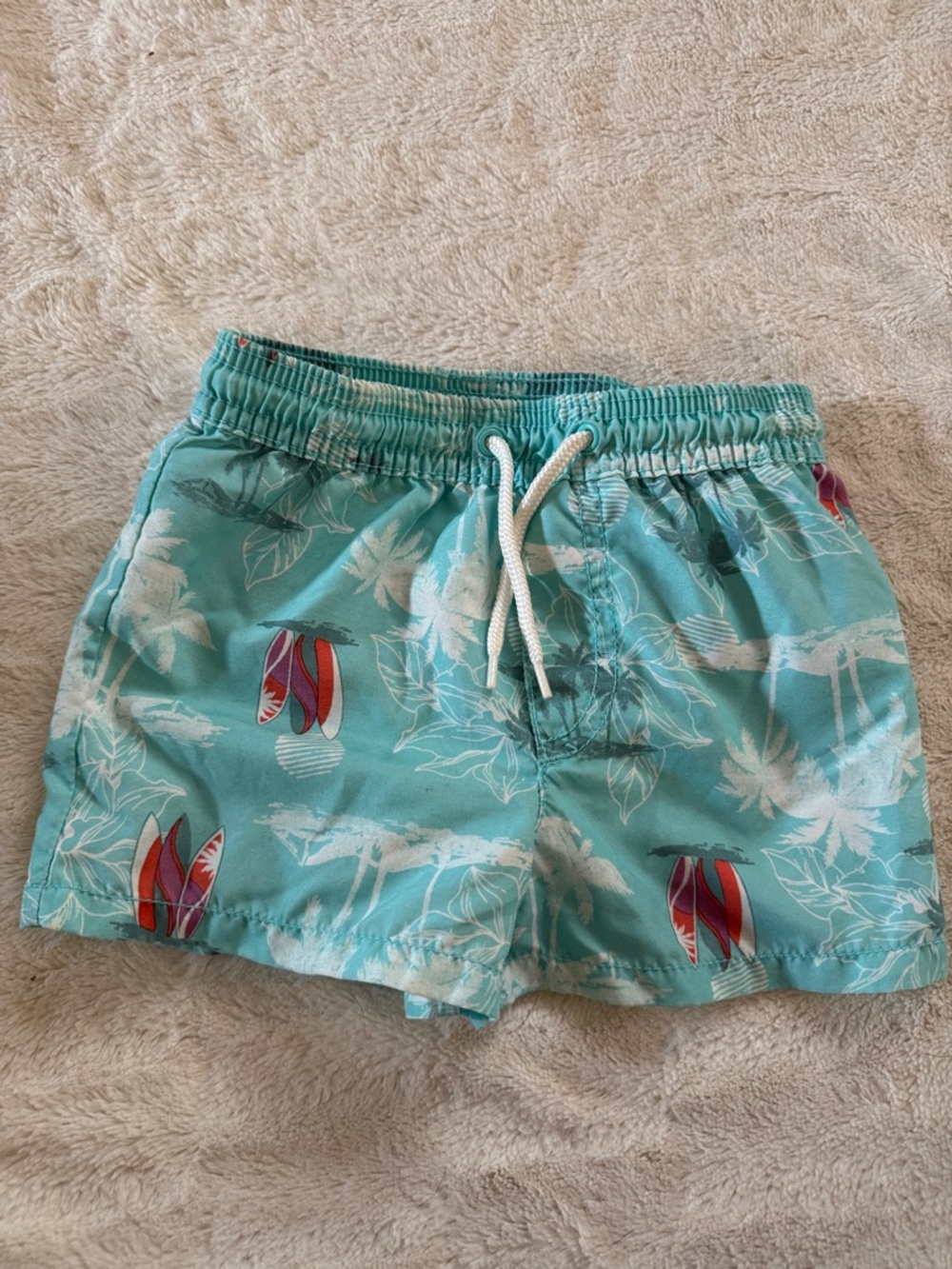 Oshkosh b’gosh Surfboard Print Swim Shorts 2T